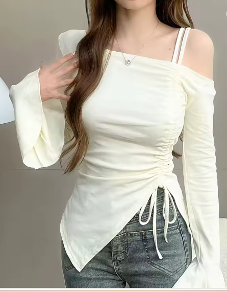 Ribbon Off Shoulder Top